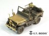 E.T. Model E35-126 WWII U.S. Willys MB Jeep (For TAMIYA 35219) (1:35)